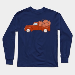 Car pumpkin Long Sleeve T-Shirt